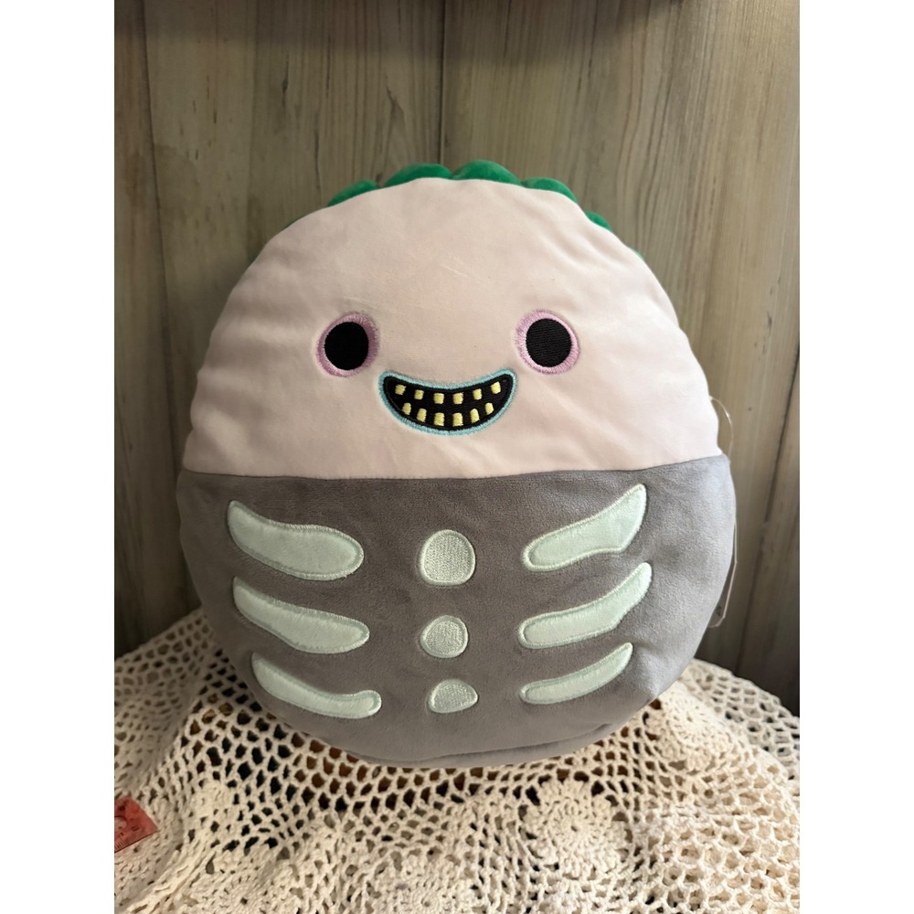 Squishmallows Barrel Nightmare Before Christmas Plush 12 inch Disney Kellytoy
